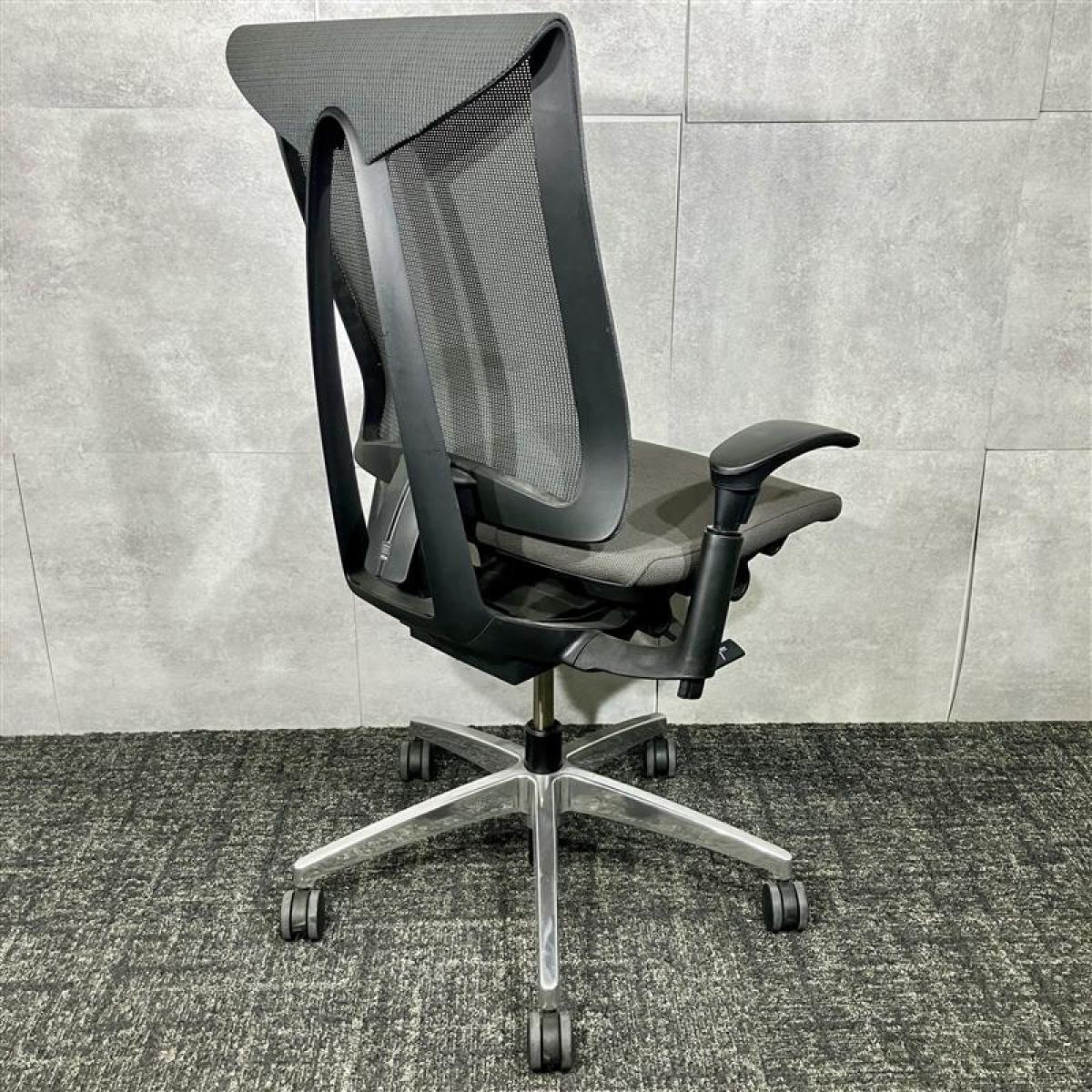 中古】セレーオチェア KF-570JB-ZTW2 イトーキ/ITOKI 肘付ハイバック