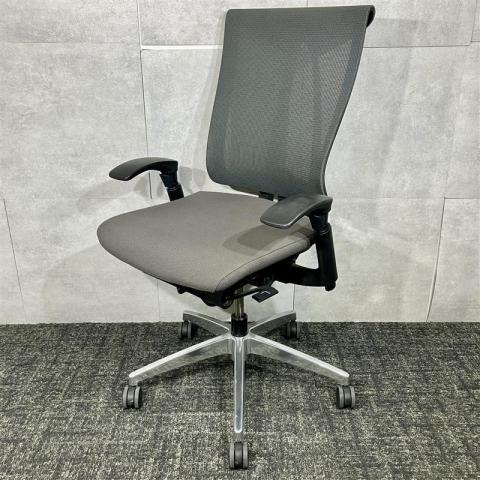 【中古】セレーオチェア KF-570JB-ZTW2 イトーキ（ITOKI） 肘付ハイバックチェア