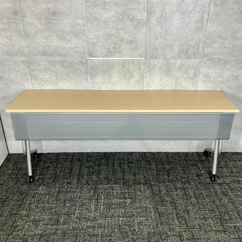 【中古】ネスティア 81841A 0027 オカムラ（okamura） スタックテーブル(長机/折りたたみ/会議用)