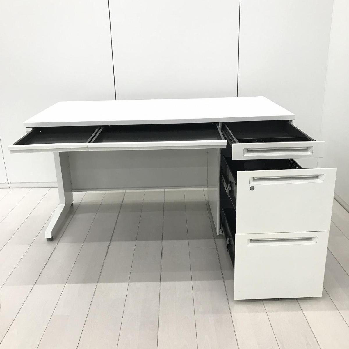 中古】アドバンス-S 3VB6AH MK28 オカムラ/okamura 片袖机 599797
