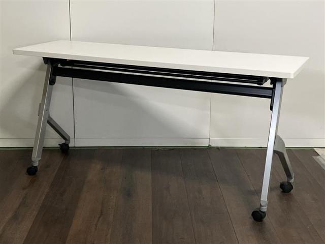 【中古】フラプター  オカムラ（okamura） スタックテーブル(長机/折りたたみ/会議用)