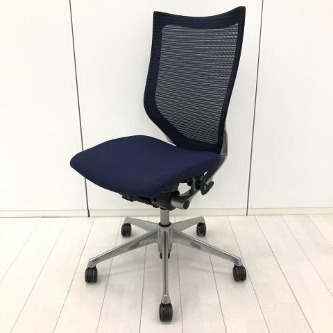 【中古】バロンチェア  オカムラ（okamura） 肘無ハイバックチェア