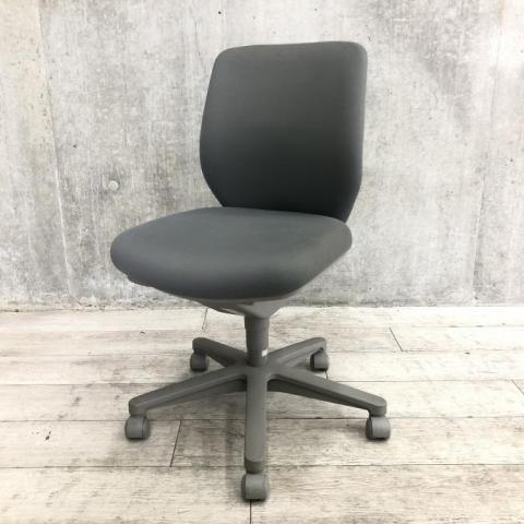 【中古】セディスタチェア CRS-G420F3 コクヨ（KOKUYO） 肘無ローバックチェア