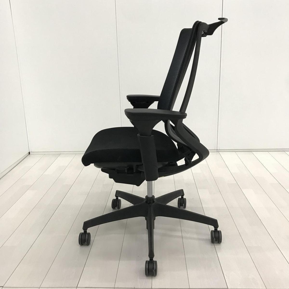 中古】デュオラ2 コクヨ/KOKUYO 肘付ハイバックチェア 599864 - 中古 