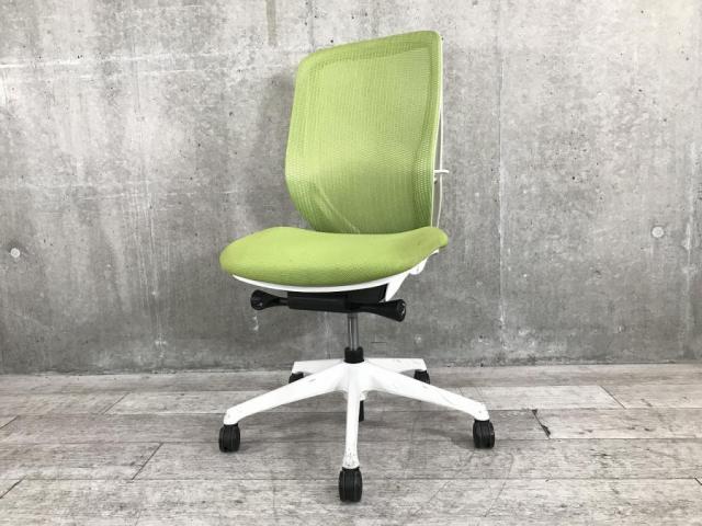 【中古】シルフィーメッシュ C635XW-FMP5 オカムラ（okamura） 肘無ハイバックチェア