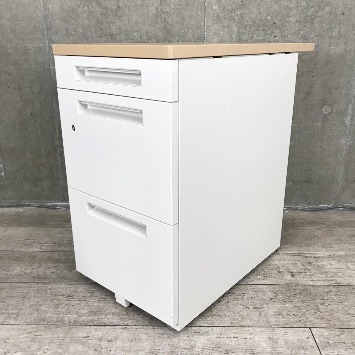 中古】DuENA イナバ/INABA 脇机3段 599956 - 中古オフィス家具なら 中古】DuENA イナバ/INABA 脇机3段 599956 - 中古オフィス家具なら