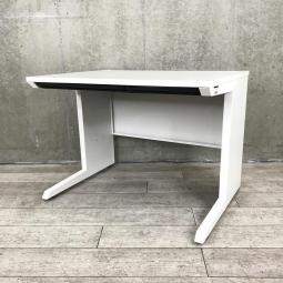 【コンパクトな幅1000㎜!人気なホワイトカラーの平机+ワゴンセットが入荷!】■イトーキ(ITOKI) CZRシリーズ 平机 引き出し付 W1000㎜ ■ホワイト