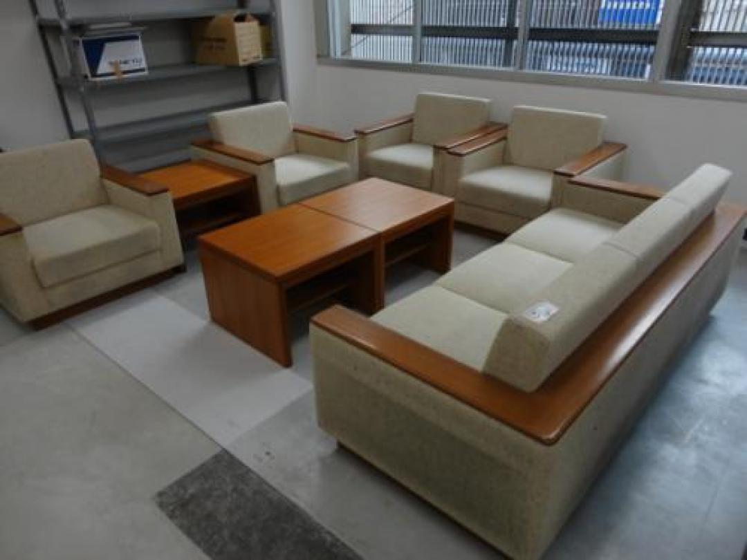 中古】 応接セット一式 60216 - 中古オフィス家具ならオフィスバスターズ