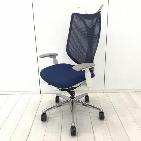 【中古】サブリナ C854BW　FSY3 オカムラ（okamura） 肘付ハイバックチェア