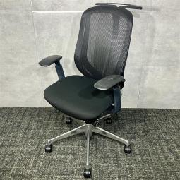 オカムラ製の大人気オフィスチェア【シルフィー/可動肘/ブラック】が入荷しました！　＊中古オフィス家具・中古オフィスチェアをお探しの方は、オフィスバスターズ福岡博多店までお気軽にお問い合わせください！#良品　#格安　#ゲーミングチェア