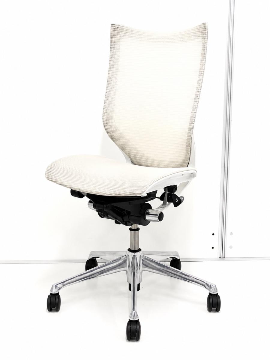 【値下げ】オカムラ製 Baron（バロン) ハイバック メッシュチェア③ 中古】バロンメッシュチェア CP35AW FEH3 オカムラ/okamura 肘無