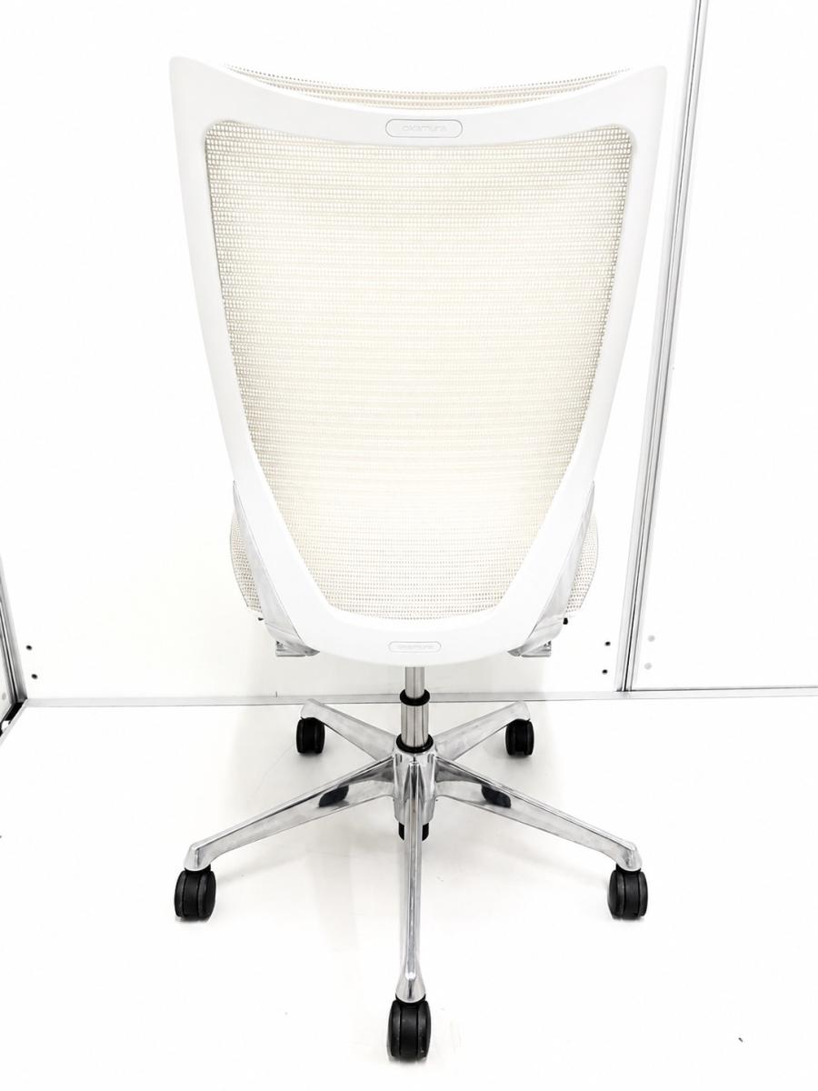 中古】バロンメッシュチェア CP35AW FEH3 オカムラ/okamura 肘無