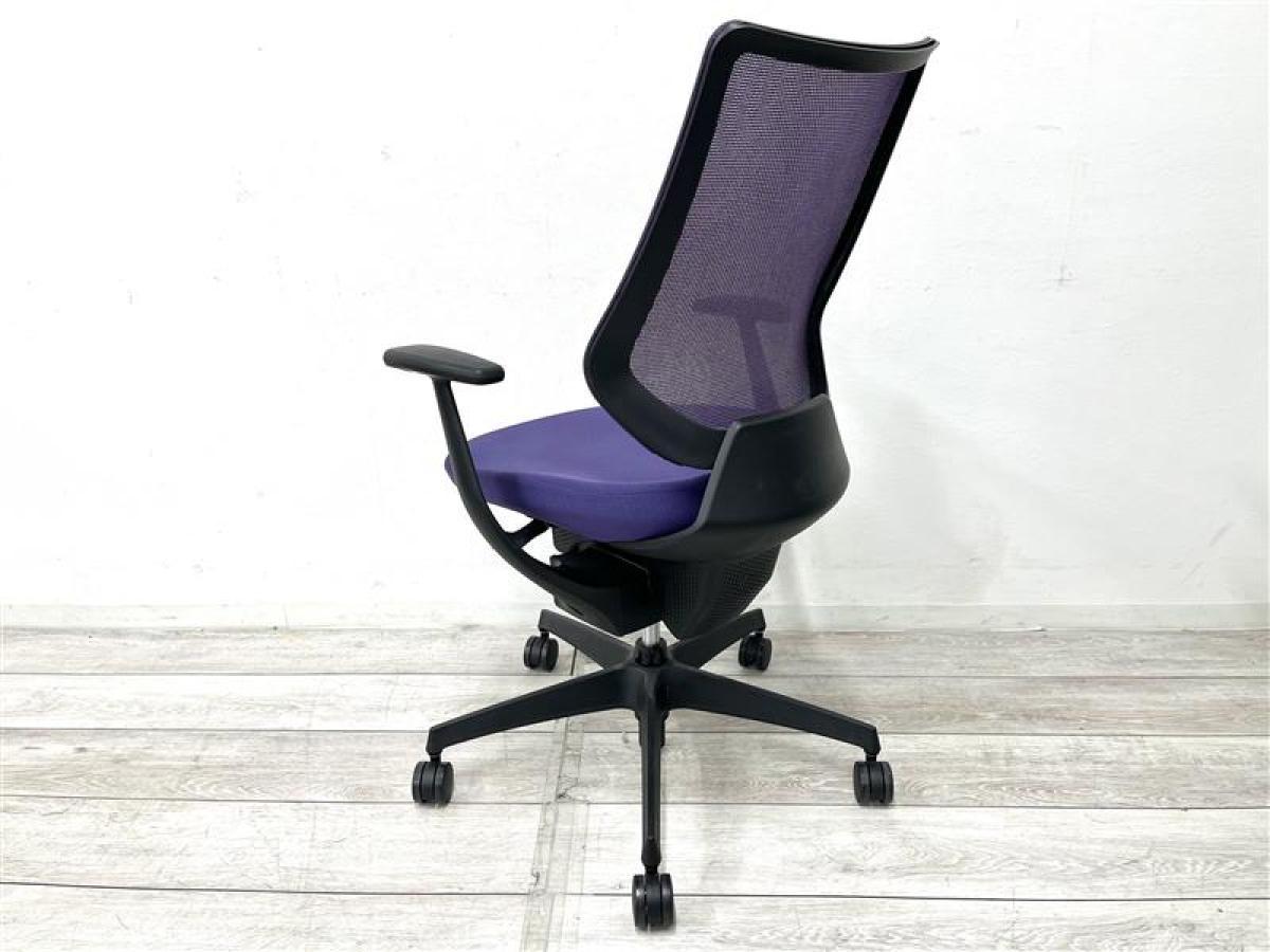 kokuyo ing バーチカル デスクチェア 360°グライディング 中古】イング バーチカル 樹脂 コクヨ/KOKUYO 肘付ハイバックチェア