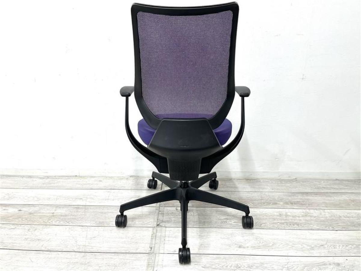 中古】イング バーチカル 樹脂 コクヨ/KOKUYO 肘付ハイバックチェア