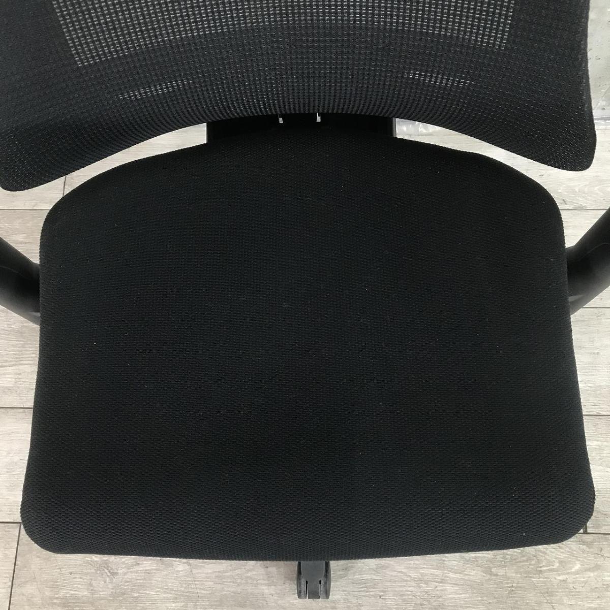 中古】エフメッシュ KG-170JVH-T1T1 イトーキ/ITOKI 肘付ハイバック 