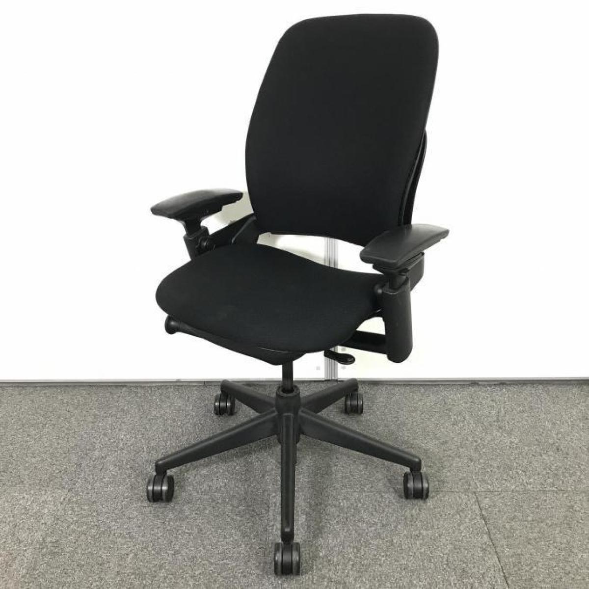 中古】リープV2 Steelcase/スチールケース 肘付ハイバックチェア