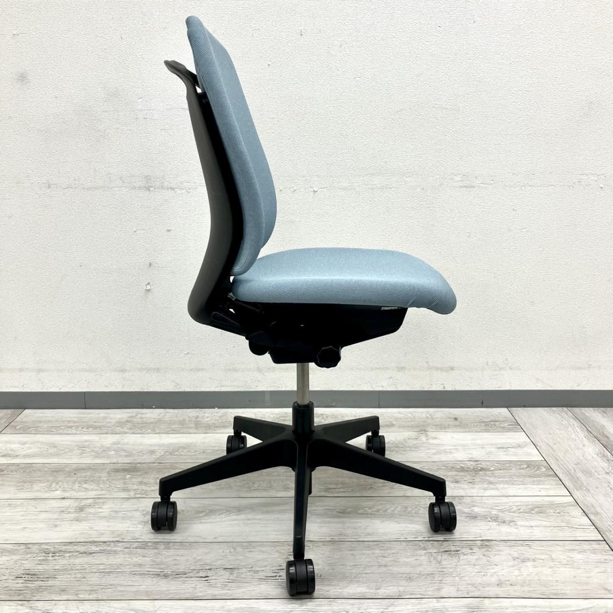 中古】フルゴ KF-430CF-T1S4 イトーキ/ITOKI 肘無ローバックチェア