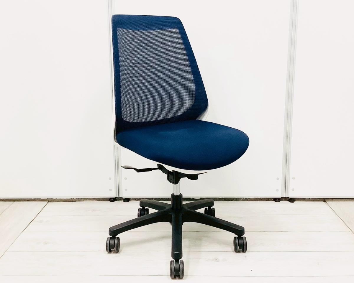 中古】ノナ KZ-330PG-W9B2 イトーキ/ITOKI 肘無ハイバックチェア