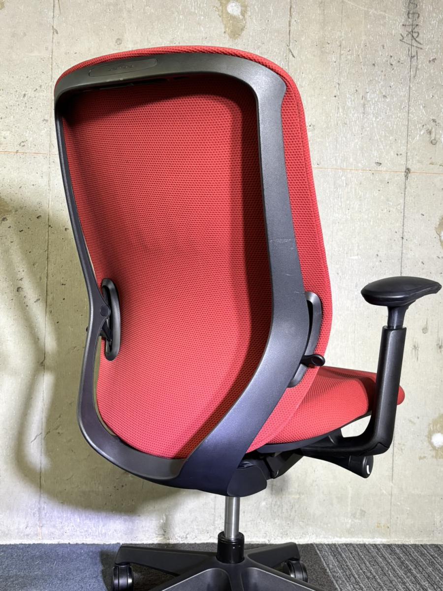 中古】シルフィー C637XR FSF9 オカムラ/okamura 肘付ハイバックチェア