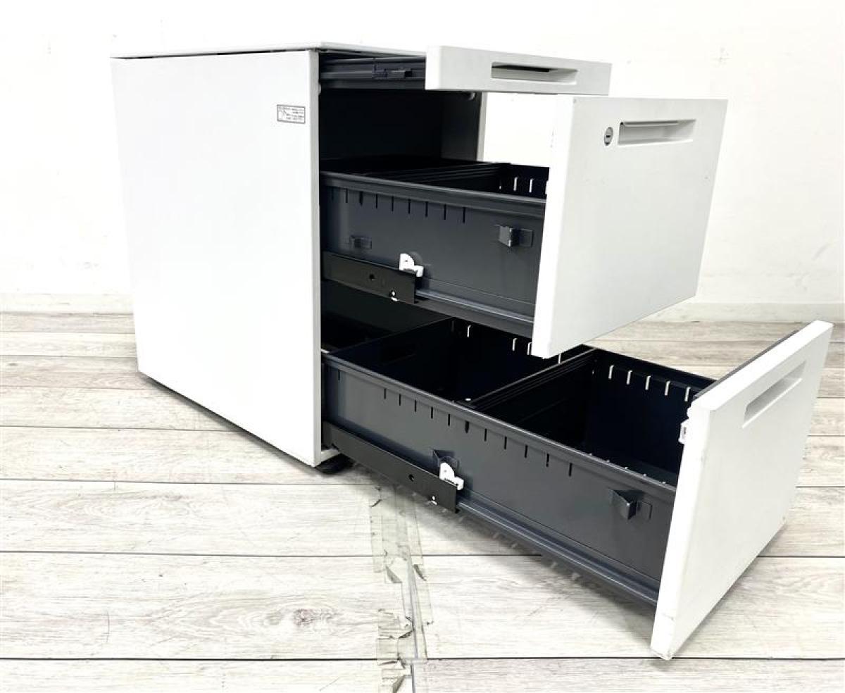 中古】GTワゴン コクヨ/KOKUYO ワゴン3段 600215 - 中古オフィス家具 中古】GTワゴン コクヨ/KOKUYO ワゴン3段 600215 - 中古オフィス家具