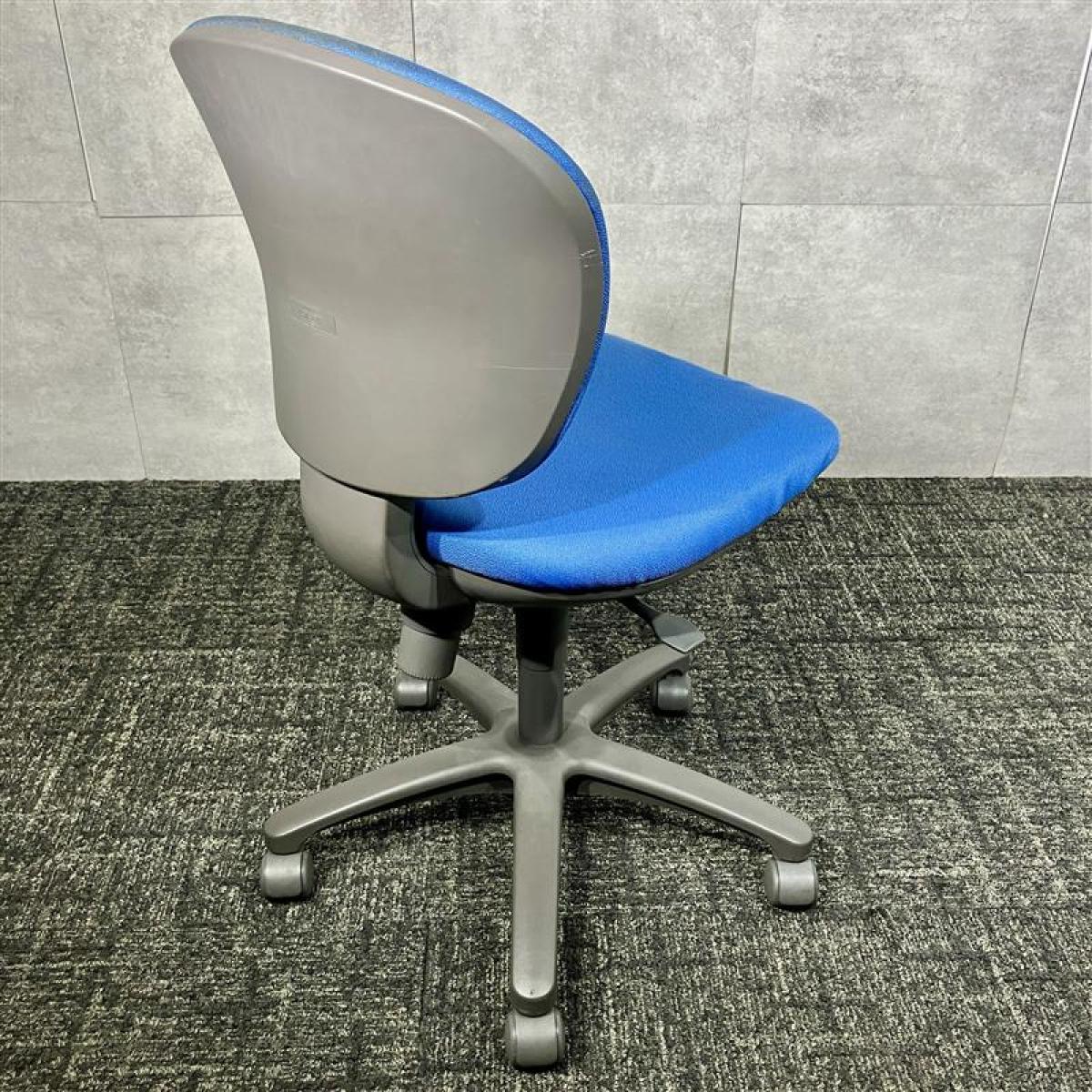 中古】レグノチェア コクヨ/KOKUYO 肘無ローバックチェア 600249