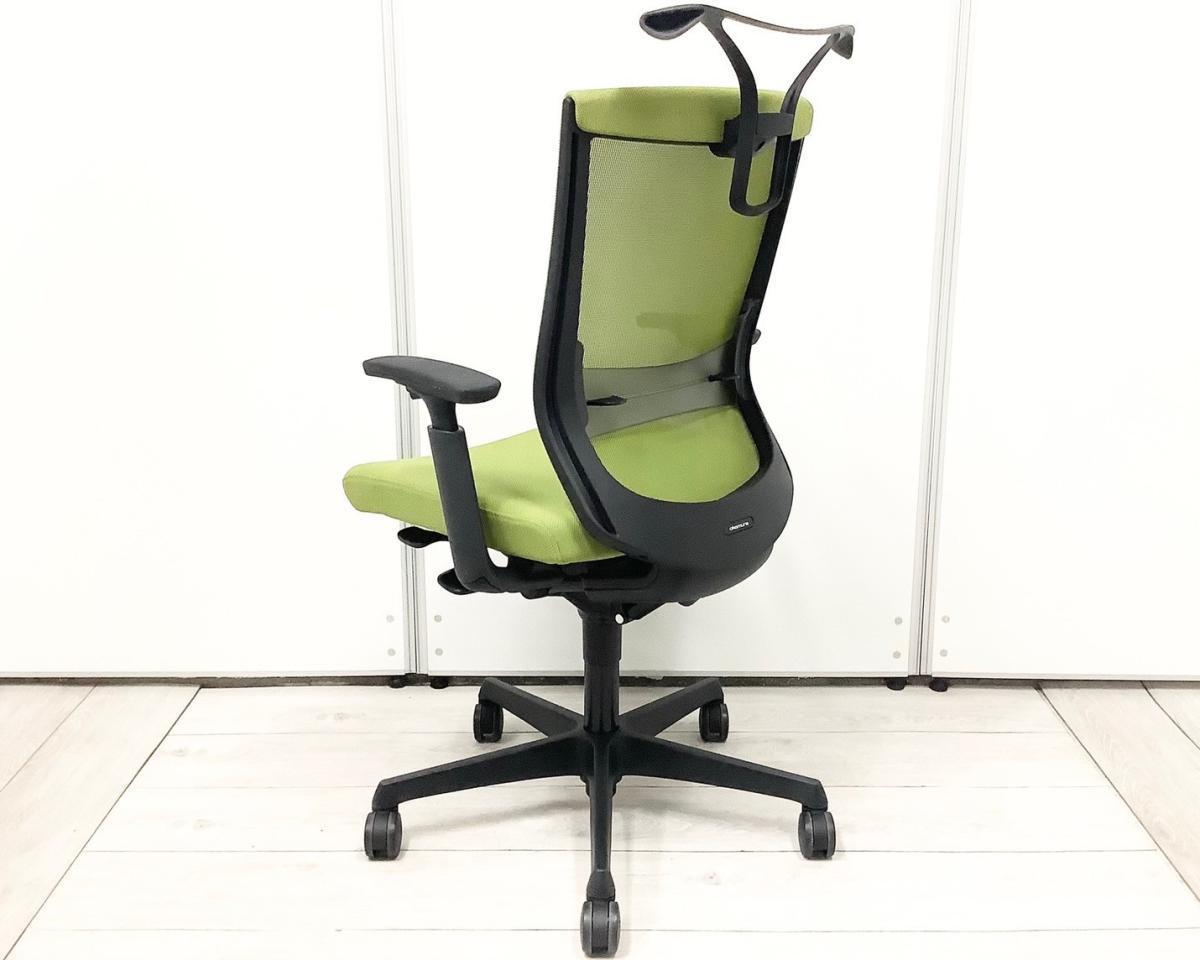 中古】エスクード C498XS-FHB6 オカムラ/okamura 肘付ハイバックチェア