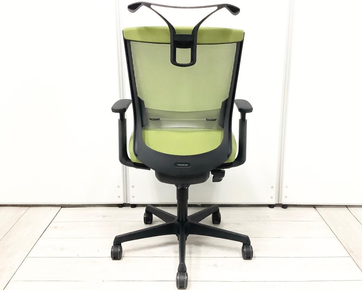 中古】エスクード C498XS-FHB6 オカムラ/okamura 肘付ハイバックチェア