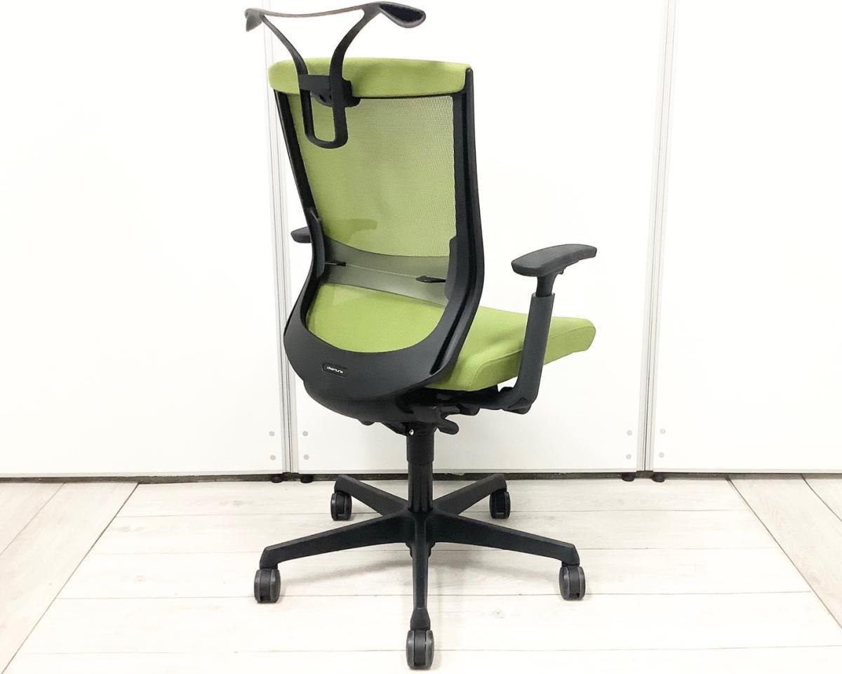 中古】エスクード C498XS-FHB6 オカムラ/okamura 肘付ハイバックチェア