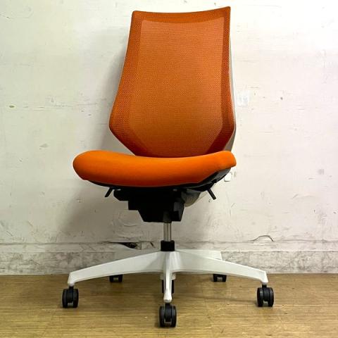 【中古】デュオラ メッシュ CRS-G3000E1 コクヨ（KOKUYO） 肘無ハイバックチェア