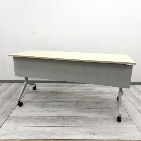 【中古】パラグラフテーブル J001744-00048A ウチダ（UCHIDA) スタックテーブル(長机/折りたたみ/会議用)