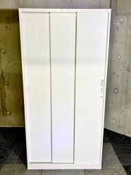 【中古】【高さ1810mm、たっぷり収まる】　■ハイキャビネット　■引違い書庫　■鍵あり※愛知※名古屋※豊田※三重