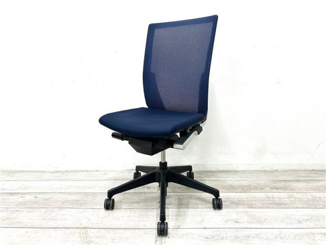 【中古】ヴェントチェア  イトーキ（ITOKI） 肘無ハイバックチェア
