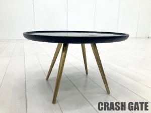 CRASH GATE/クラッシュゲート　バーク コーヒーテーブル φ600　not Antiques / ノットアンティークス