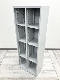 ■シューズボックス　下駄箱　■TOYOSTEEL　■8人　8足　■棚板位置自由調整　　■限られたスペースを有効活用。出し入れスムーズなオープン型 #岐阜市 #大垣市 #各務原市 #多治見市 #羽島市 #一宮市 #名古屋市 #春日井市 #小牧市 #四日市市 #三重県 #滋賀県