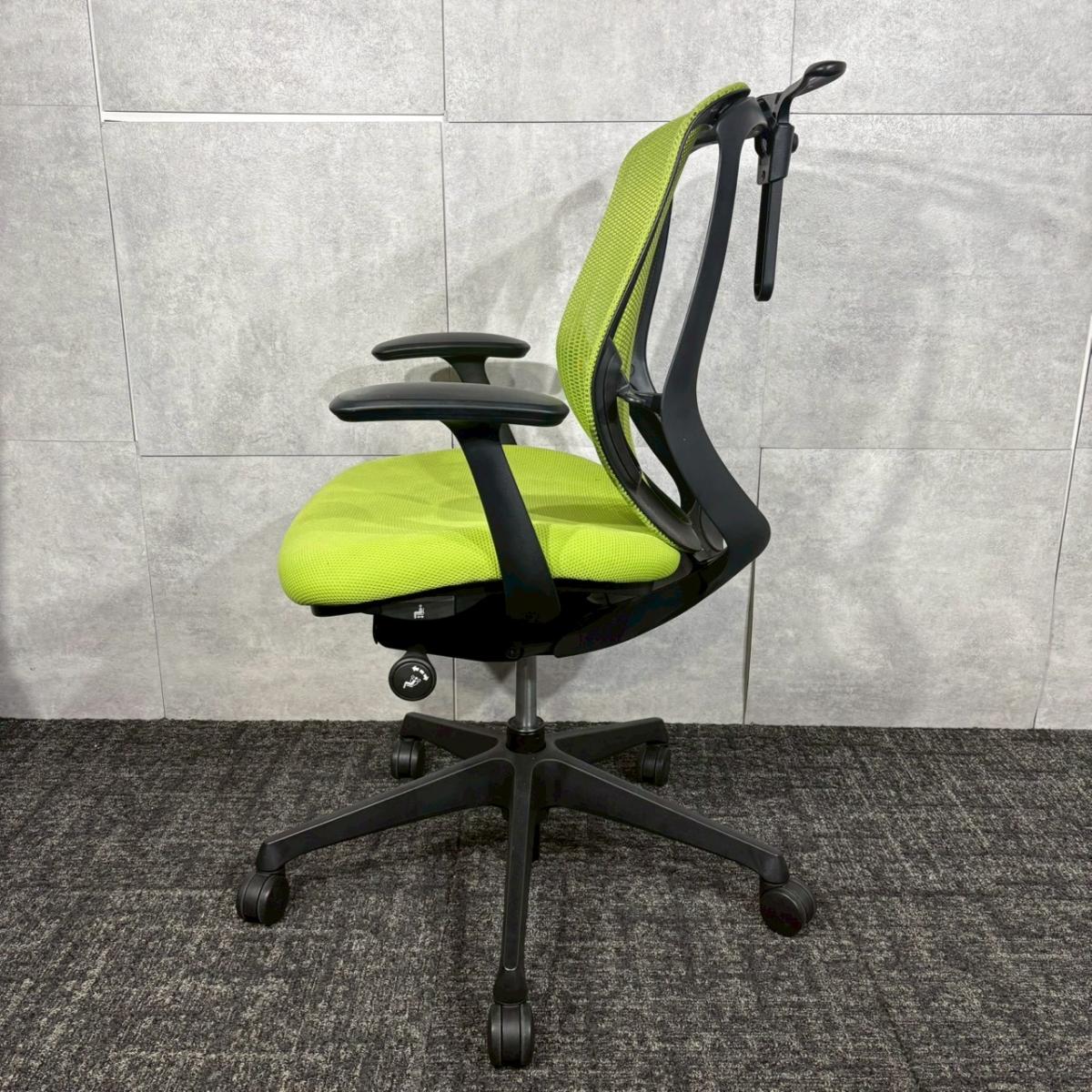 中古】シルフィー オカムラ/okamura 肘付ローバックチェア 600376