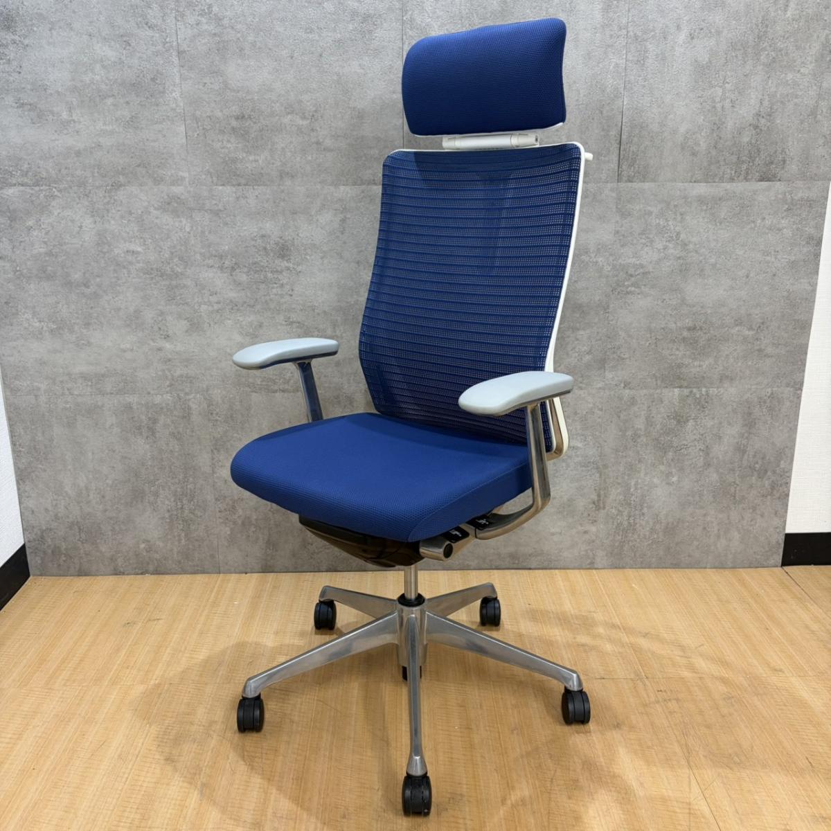 【早い者勝ち！】 オカムラ製のオフィスチェア(事務椅子)【コーラルチェア/ヘッドレスト付き/固定肘】が限定1脚ご案内可能です！＊福岡市で中古オフィス家具をお探しなら、オフィスバスターズ福岡南店へ！　#ゲーミングチェア　#格安
                        コーラルメッシュ
                                    中古
            