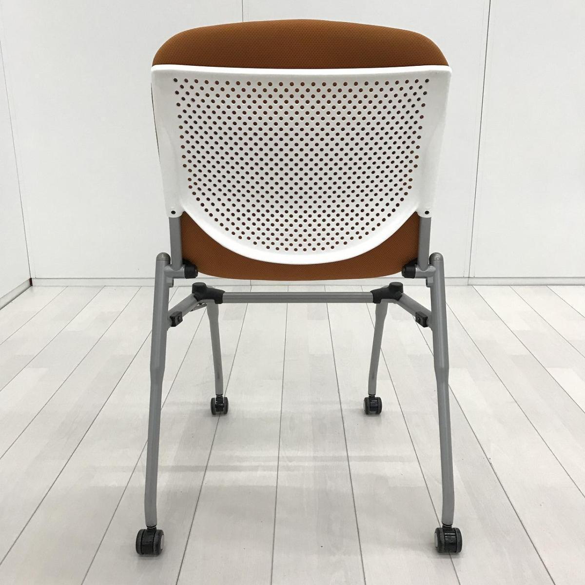 中古】プロスタック 8140ZZ 2227 オカムラ/okamura ネスティングチェア 中古】プロスタック 8140ZZ 2227 オカムラ/okamura ネスティングチェア