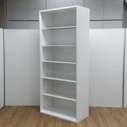 【西】【状態B商品】～空間になじみ、収納力で差をつける～◆コクヨ　エディア　ハイキャビネット　オープン書庫　ハイキャビネット　収納　ホワイト　大容量