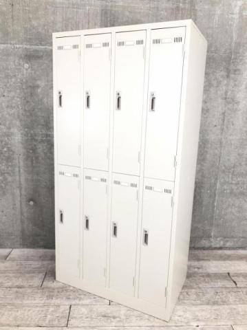【中古】ＳＬＫロッカー  生興 8人用更衣ロッカー