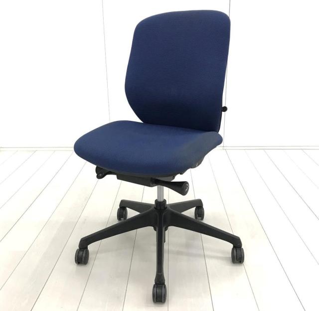 【中古】シルフィー C633XR-FSF3 オカムラ（okamura） 肘無ローバックチェア