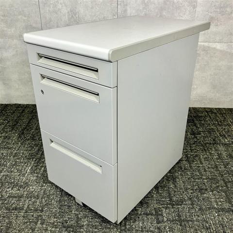 【中古】Feed-n FNPO46A4-3SK ウチダ（UCHIDA) 脇机3段