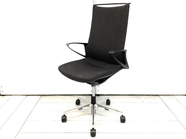 【中古】モード CA27BR-FWK1 オカムラ（okamura） 肘付ハイバックチェア