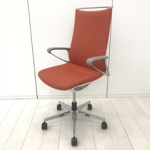 【中古】モード CA87BZ FWJ9 オカムラ（okamura） 肘付ハイバックチェア