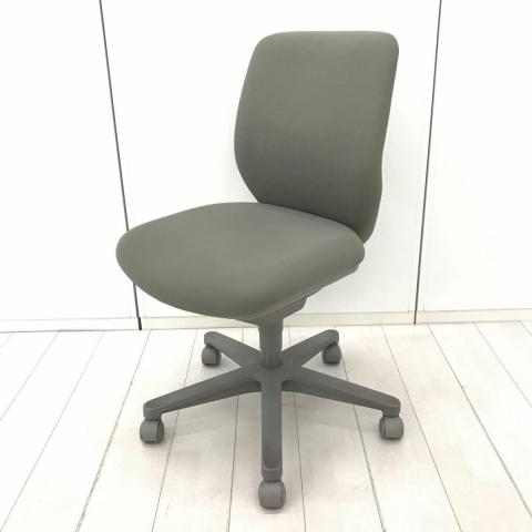 【中古】セディスタチェア CRS-G420F3 コクヨ（KOKUYO） 肘無ローバックチェア