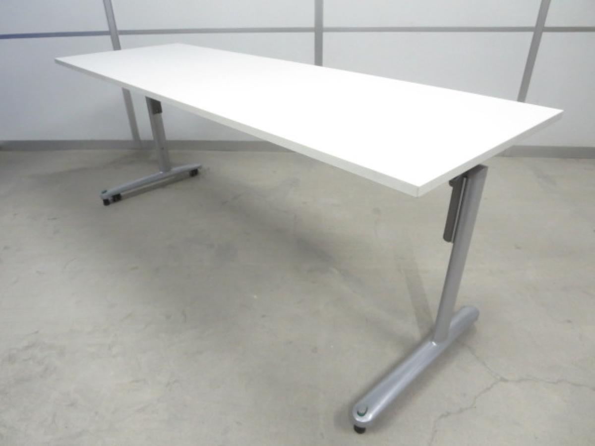中古】 THE-186L-W9 イトーキ/ITOKI スタックテーブル(長机/折りたたみ