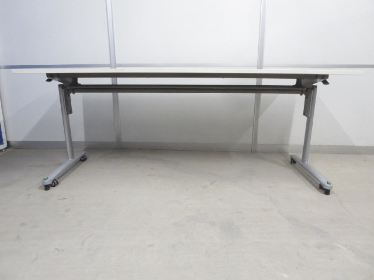 中古】 THE-186L-W9 イトーキ/ITOKI スタックテーブル(長机/折りたたみ