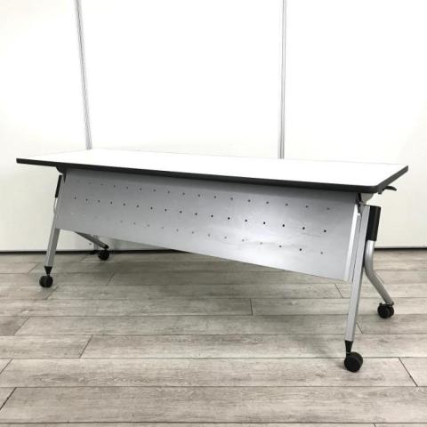 【中古】Linello LI-620-WS プラス（PLUS） スタックテーブル(長机/折りたたみ/会議用)