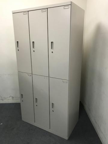 【中古】ハニライン HDH-0932SS-WE イトーキ（ITOKI） 6人用更衣ロッカー