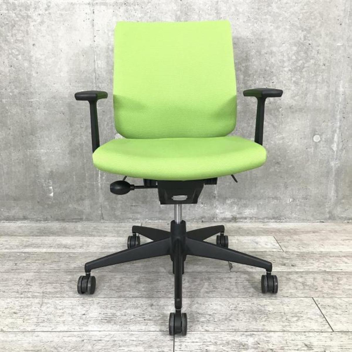 中古】ウィザードチェア CRS-G1800F6 コクヨ/KOKUYO 肘付ローバック