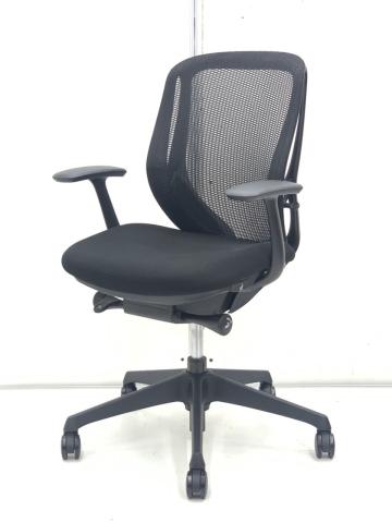 【中古】シルフィー C641XR　FMP1 オカムラ（okamura） 肘付ローバックチェア